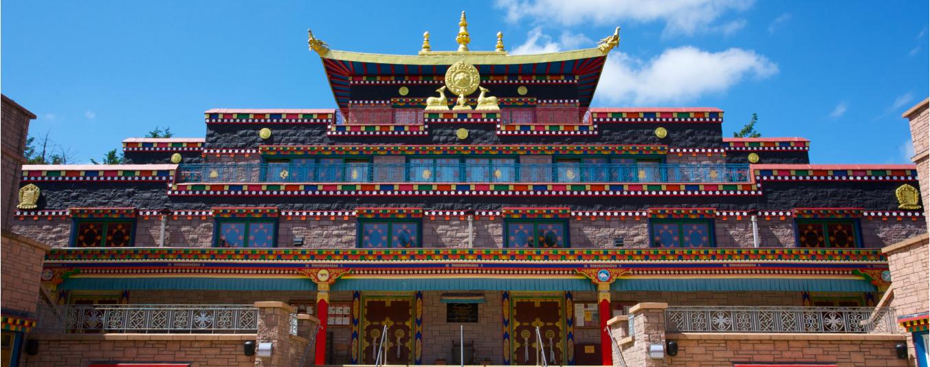 Image result for samye ling, at eskdalemuir in scotland